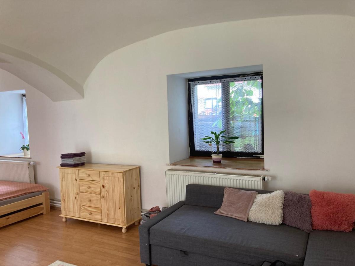 Prijemny Apartman Se Zahradou Ostresany Zewnętrze zdjęcie