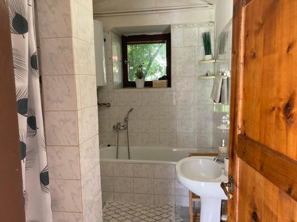 Prijemny Apartman Se Zahradou Ostresany Zewnętrze zdjęcie